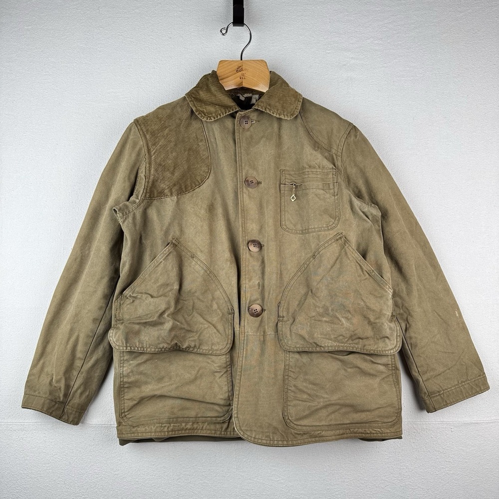 50's Vintage Hetterick Mfg Co American‎ Field Hunting Jacket Chore Coat USA 44"